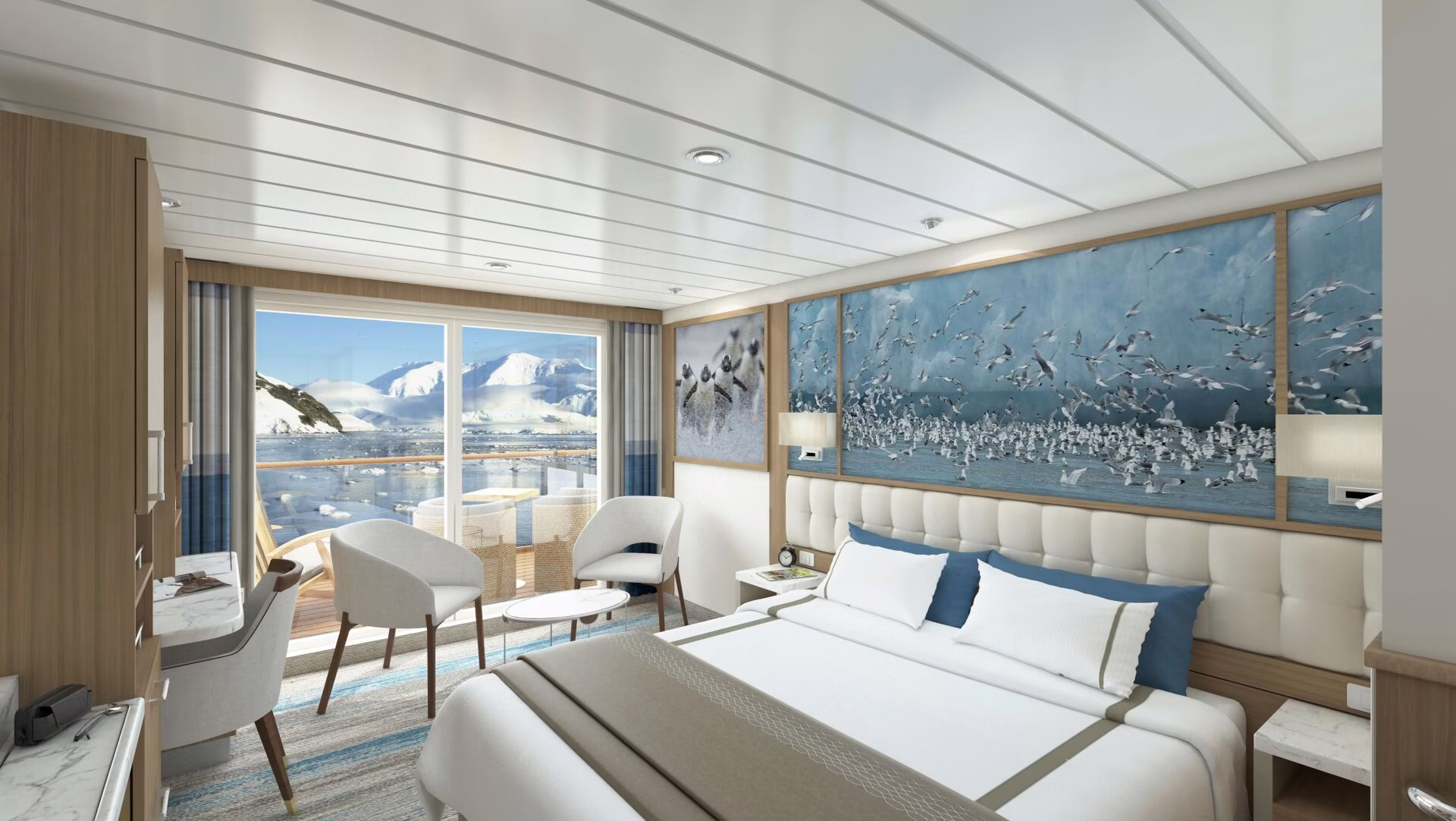Balcony-Stateroom-C-Render-52-Sunstone-Aurora-160_Pass-Cabin-Type-8_View1_rev2_2019-04-03-Cat-C-scaled